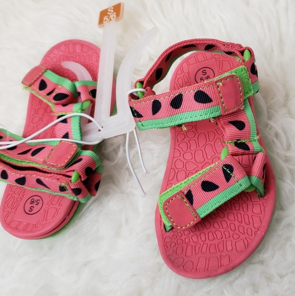 watermelon sandals baby